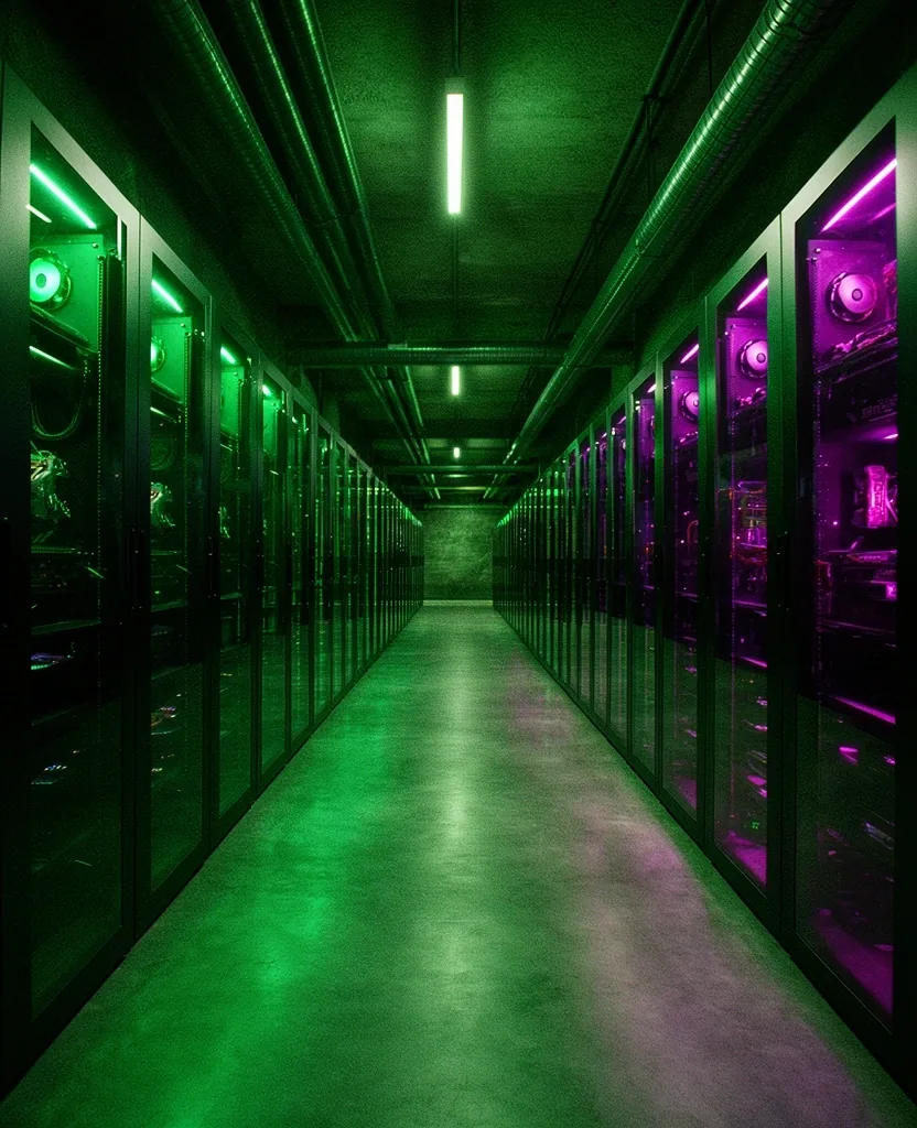 Intérieur des archives TerraNova AX